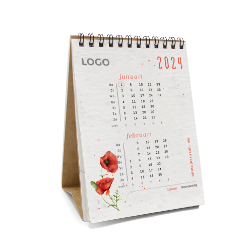 Groeipapier kalender A6 - Afbeelding 1
